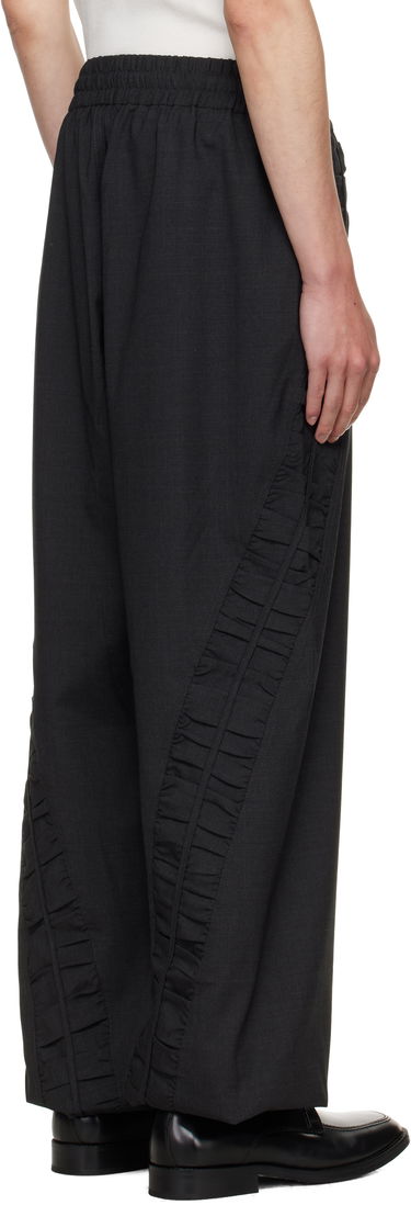 Byxor sage NATION SAGE NATION Fossil Trousers Svart | S054 FOSSIL TROUSER TROPICAL W, 2
