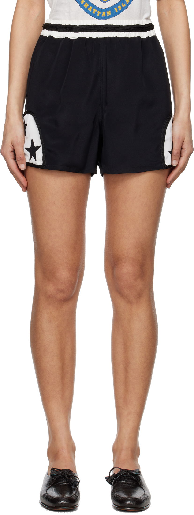 Shorts Bode Bode Star Field Shorts Svart | MRS25BT039