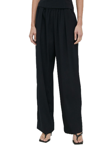 Byxor Samsoe Samsoe Julia Elasticated Trousers Svart | F23100048