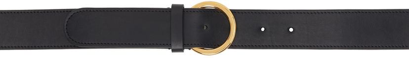 Bälten The Row Half Moon Leather Belt Svart | W1614-L60