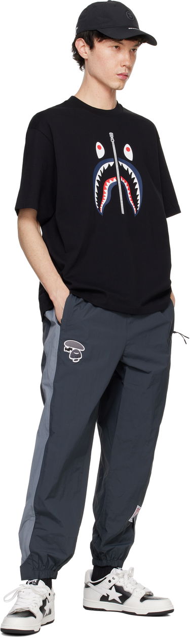 T-shirt BAPE A Bathing Ape Shark Graphic T-Shirt Svart | 001TEK701302M, 3