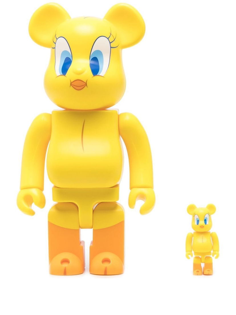 Samlarobjekt Medicom Toy BE@RBRICK Tweety 100% and 400% figure set - Yellow Gul | 14TWEETY18286748