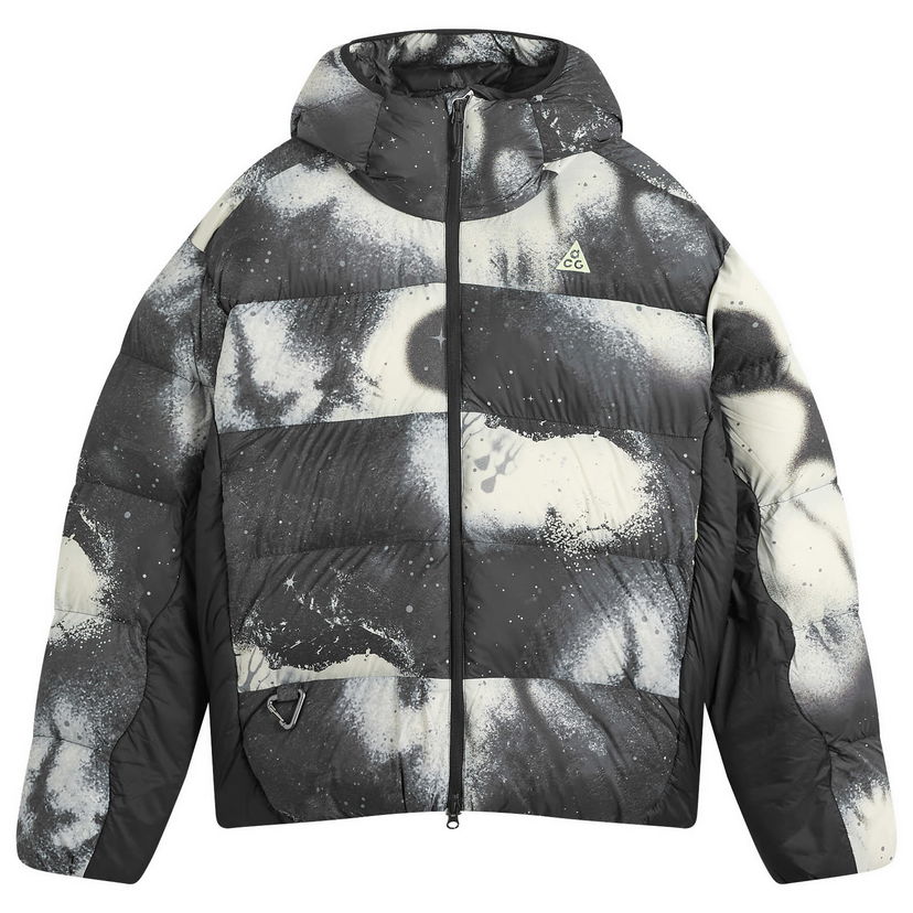 Pufferjacka Nike ACG Lunar Lake AOP Puffer Hooded Jacket Flerfärgad | HV1144-060