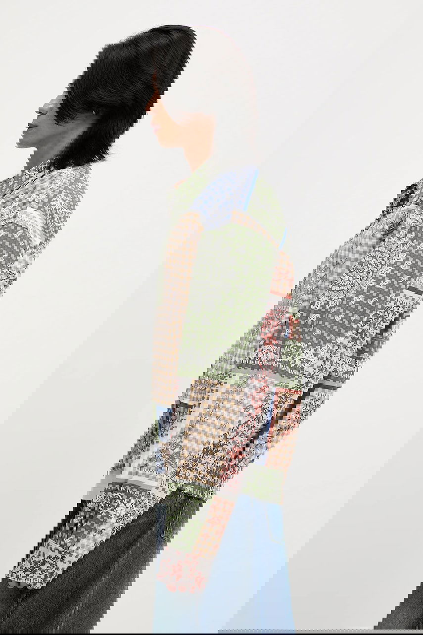 Bomberjacka Rhude RHUDE Bandana Print Zip-Up Jacket Flerfärgad | RHSS25JA01450, 1