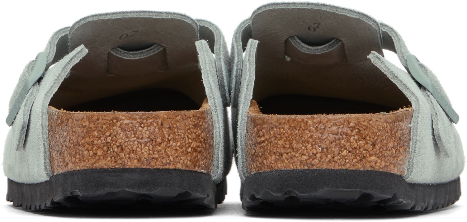 Kläder Birkenstock Birkenstock Boston Soft Footbed Slip-on Loafers Grå | 1029801, 1