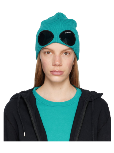Mössa C.P. Company Goggle Beanie Blå | 14CMAC016A-000727A