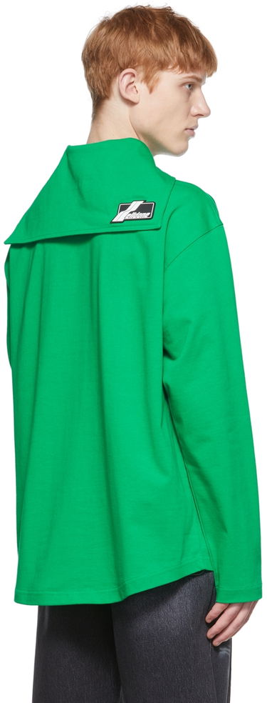 Polotröja We11done We11done Cotton Henley Grön | WD-TT1-22-554-U-GR, 2