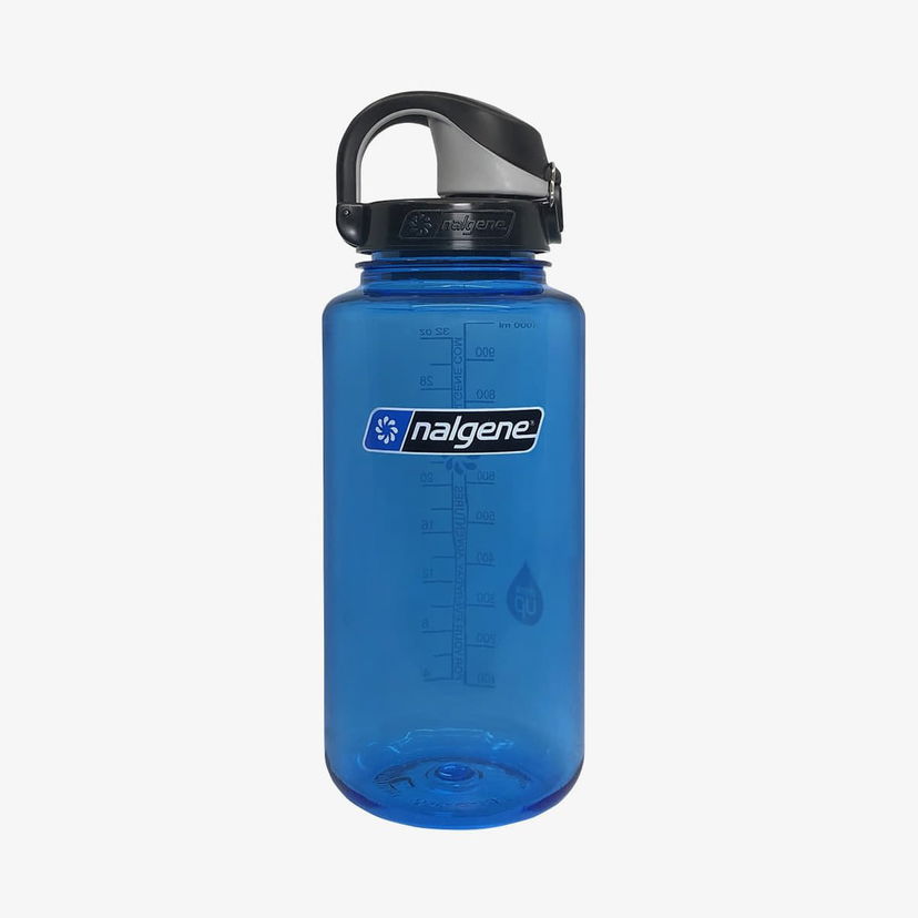 Dricksflaska Nalgene 1000 ml Wide Mouth On The Fly Bottle Blå | 1791-2006