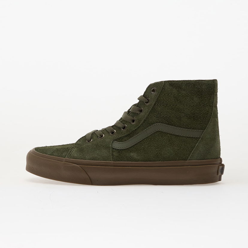 Sneakers och skor Vans SK8-Hi Tapered Hairy Suede Grön | VN000DCH0QR1