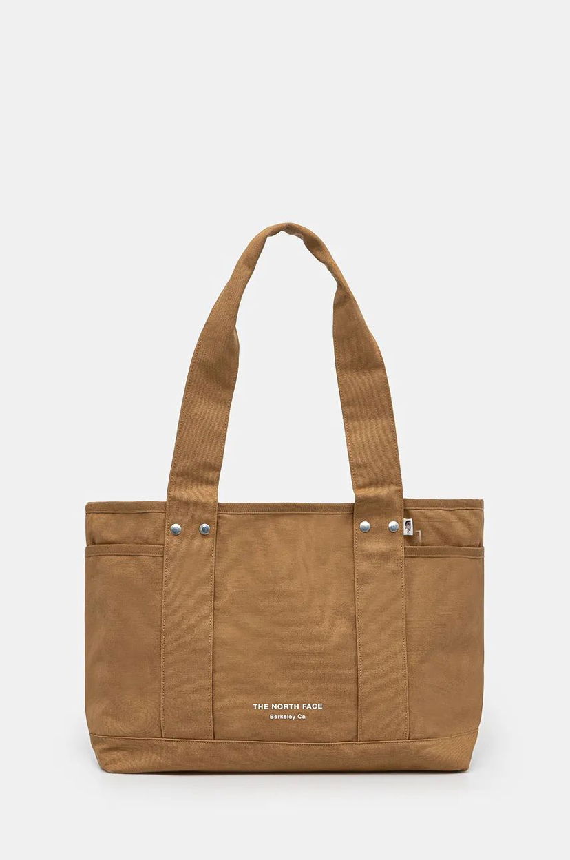 Tygpåse The North Face Circular Cotton Tote Bag Brun | NF0A88TN1731