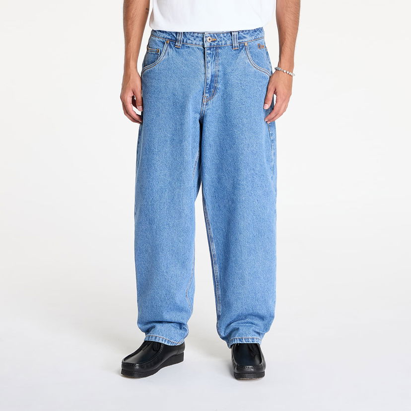 Byxor Dime Classic Baggy Denim Indigo Washed 32 Blå | DIMEFA2446IND