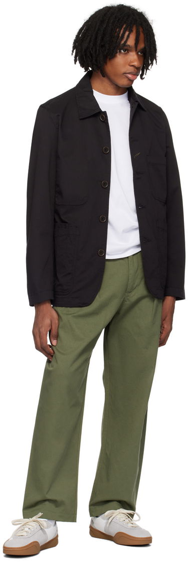 Jacka Universal Works Universal Works Patch Pocket Jacket Svart | 00102, 3