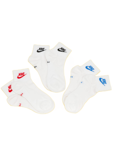 Underkläder och strumpor Nike Everyday Essential Ankle Socks 3-Pack Flerfärgad | SK0110-911