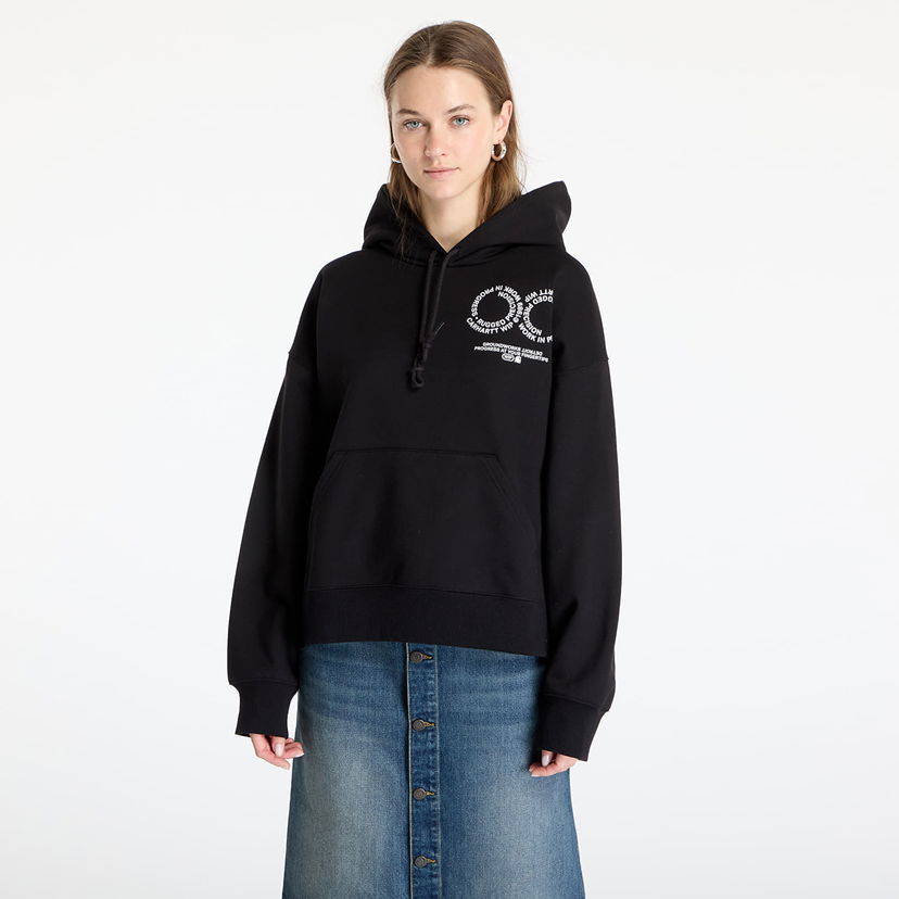 Sweatshirt Carhartt WIP Carhartt WIP Hooded Rotation Sweatshirt Svart | I034690.0D2XX
