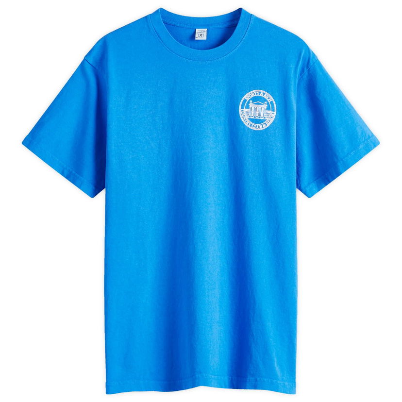 T-shirt Sporty & Rich Sporty & Rich Vendome Resort T-Shirt, Size Large Blå | TO043508248BL67-WHT