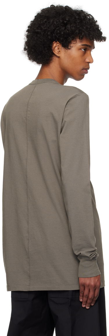 T-shirt Rick Owens Rick Owens Hollywood Level Long Sleeve T-Shirt Grön | RU01E5266 JA, 2