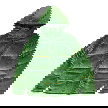 Pufferjacka Noah Corduroy Puffer Grön | J028FW21 EMER, 1