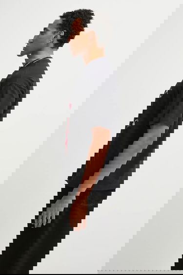 T-shirt Napapijri T-Shirt Napapijri x Martine Rose Rose Print Svart | NP0A4I569411, 1