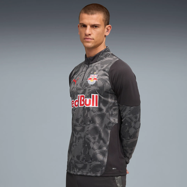 T-shirt Puma Red Bull Salzburg Training 1/4 Zip Top Svart | 781755-17, 1