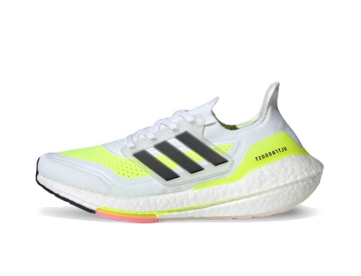 Löpning adidas Performance Ultraboost 21 Vit | FY0401