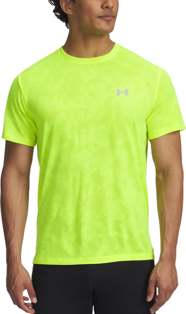 T-shirt Under Armour Under Armour UA Launch Camo Short Sleeve T-Shirt Gul | 6006098-731, 0