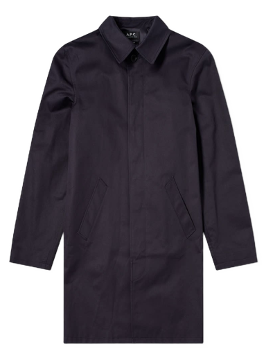 Rockar A.P.C. City Coat Mörkblå | COZBA-H01103-IAK
