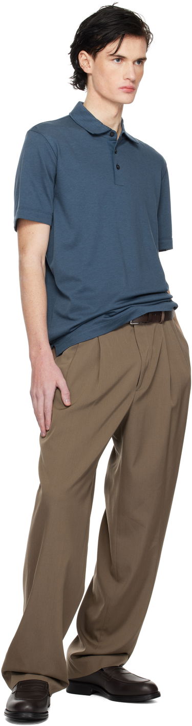 Polotröja BOSS Three-Button Polo Shirt Vit | 50521106, 3