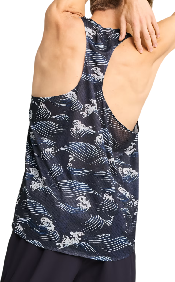 Linne Puma Saysky AOP Tank Top Svart | 526956-16, 1