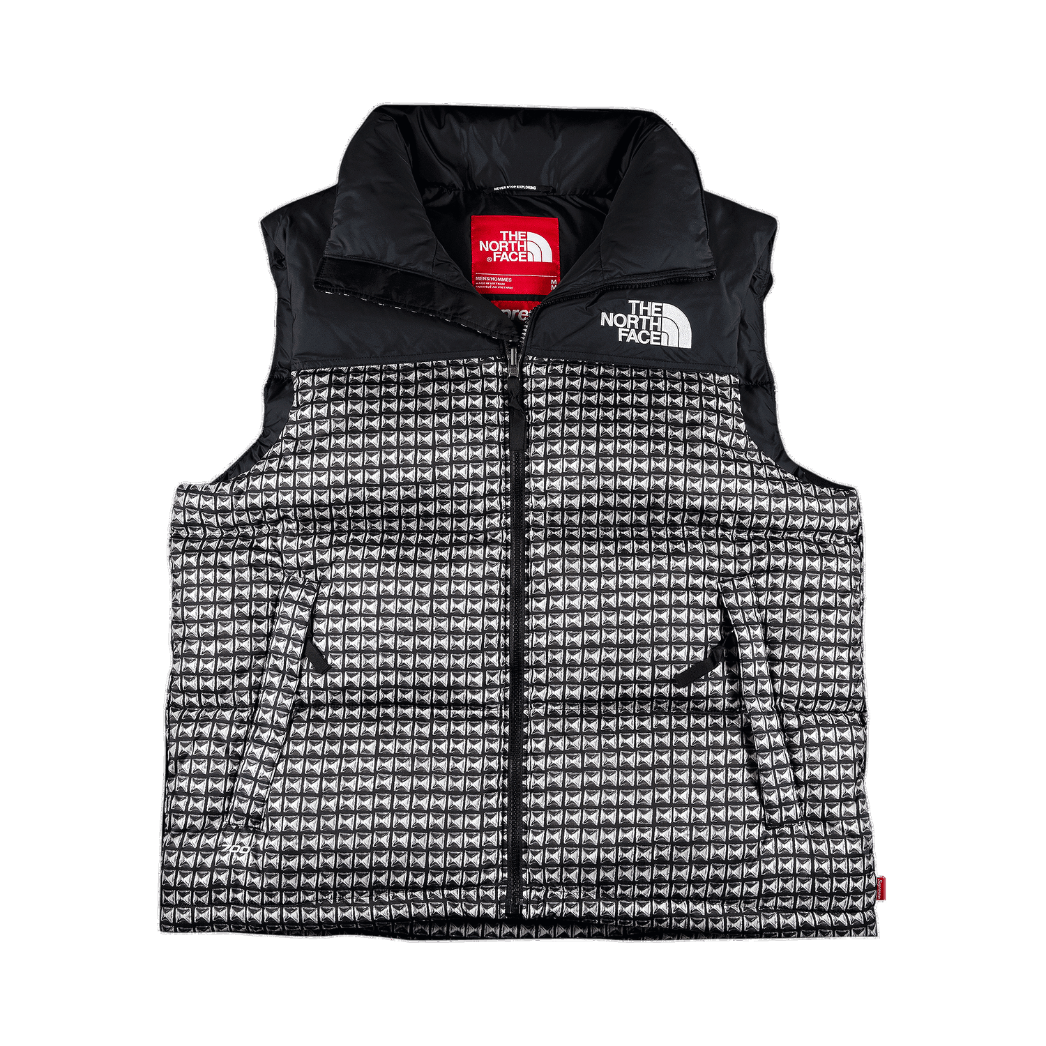 Väst Supreme The North Face x Studded Nuptse Vest Svart | SS21J7 BLACK, 0