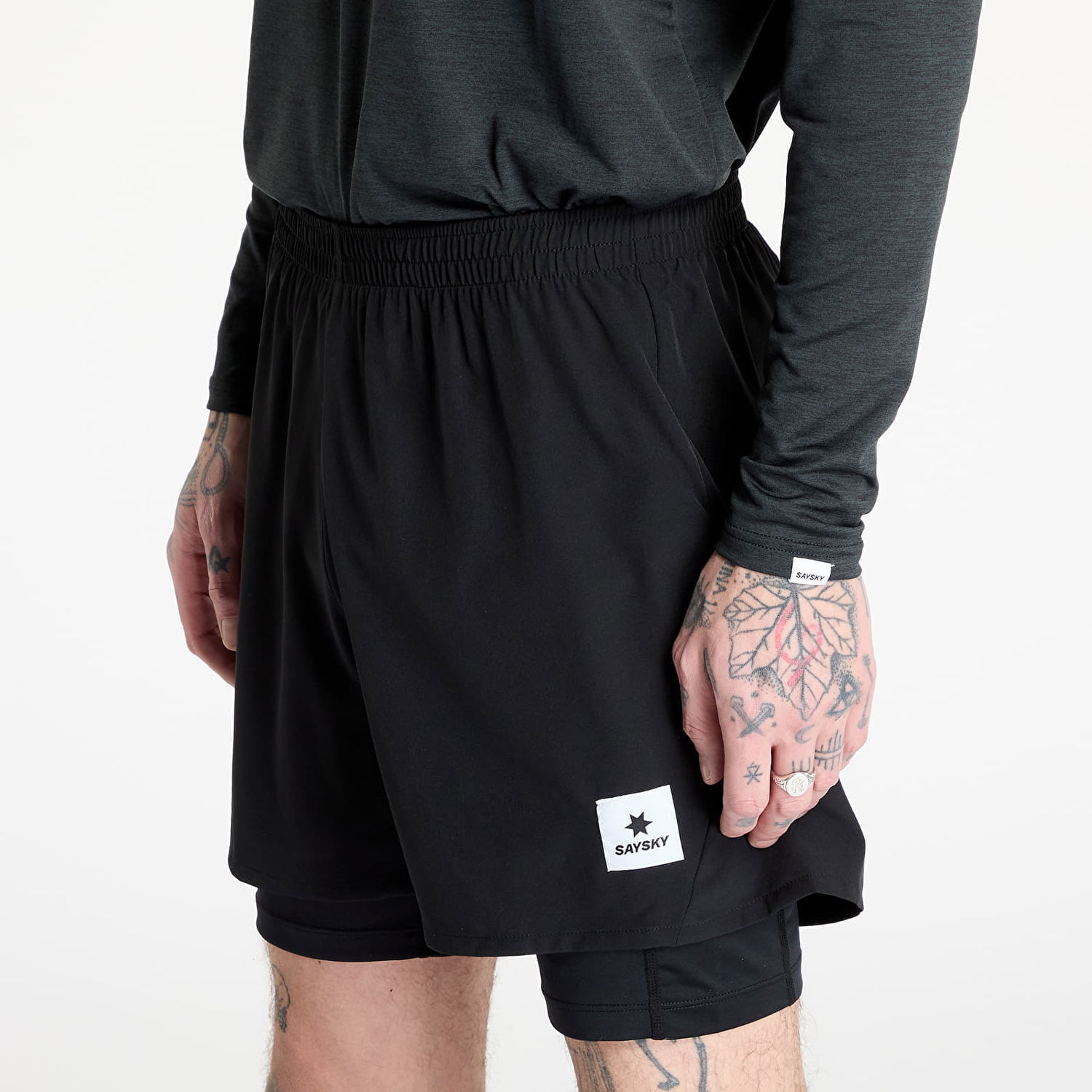 Shorts Saysky SAYSKY 2 in 1 Pace 5'' Shorts Svart | XMRSH20C901, 1