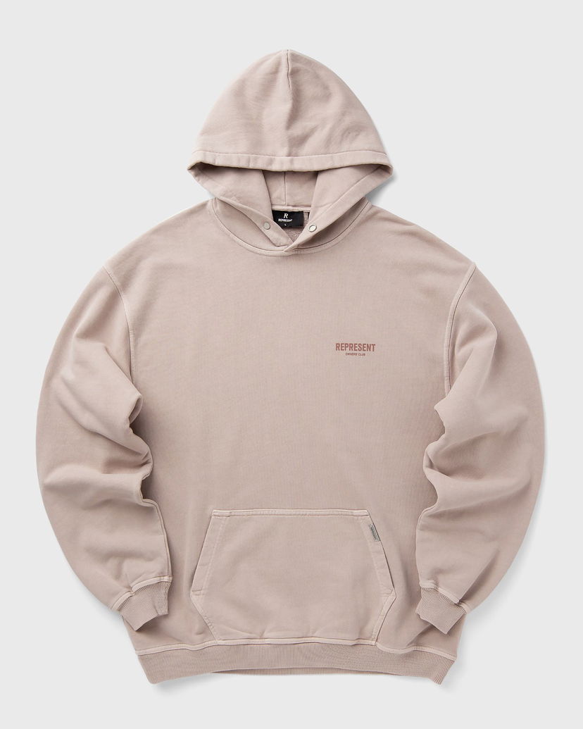 Sweatshirt Represent Clo Represent Owners Club Hoodie Beige | OCM41113-322