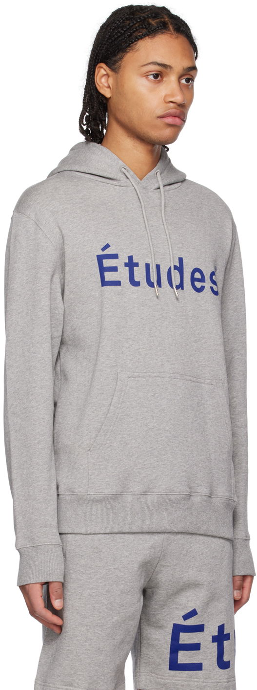 Sweatshirt Études Klein Hoodie Grå | C00ME250A02282, 1