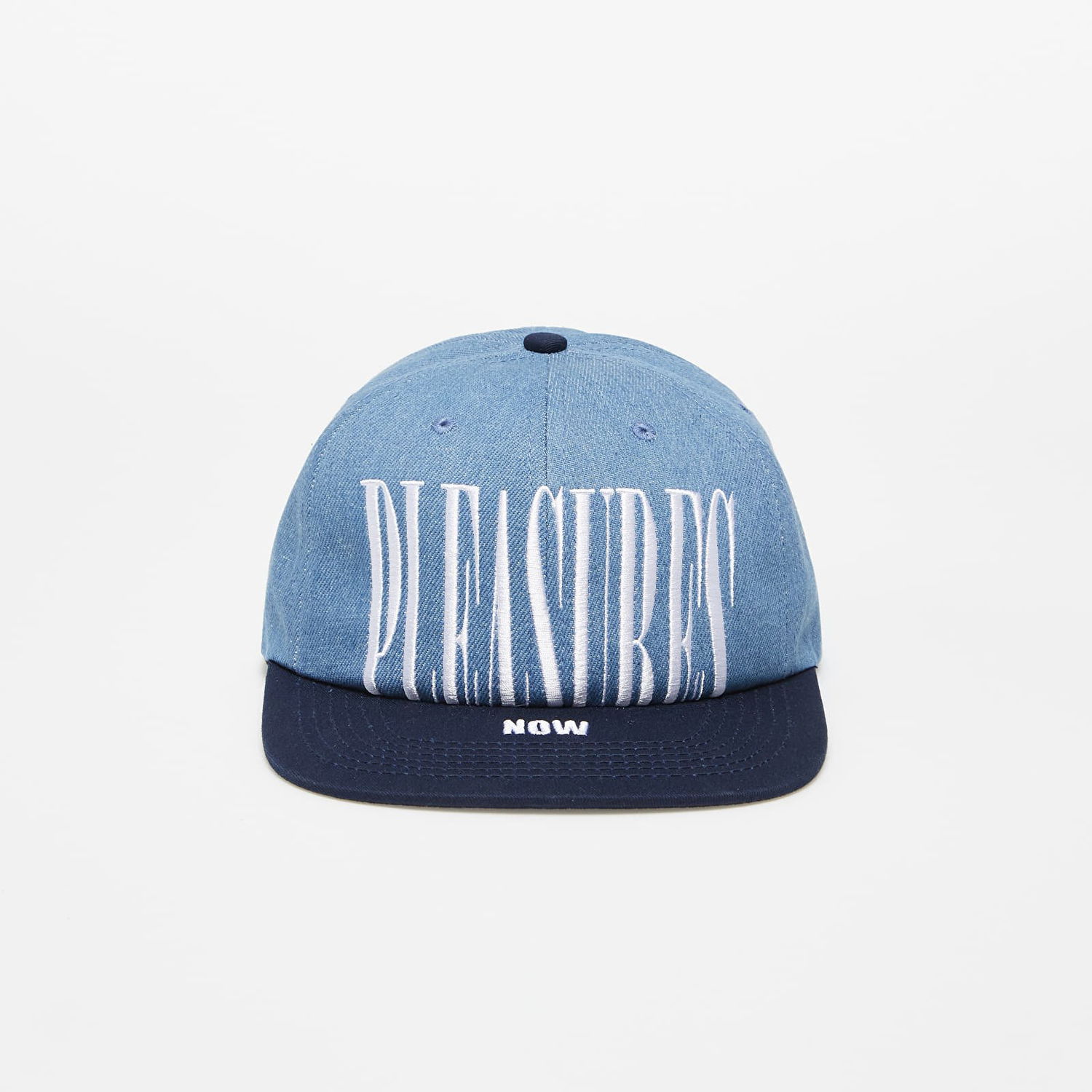 Keps Pleasures Stretch Snapback Blå | P23SP069 DENIM, 0