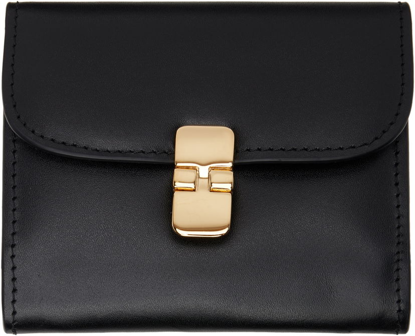 Plånbok A.P.C. A.P.C. Grace Compact Wallet Svart | PXBMW-F63603