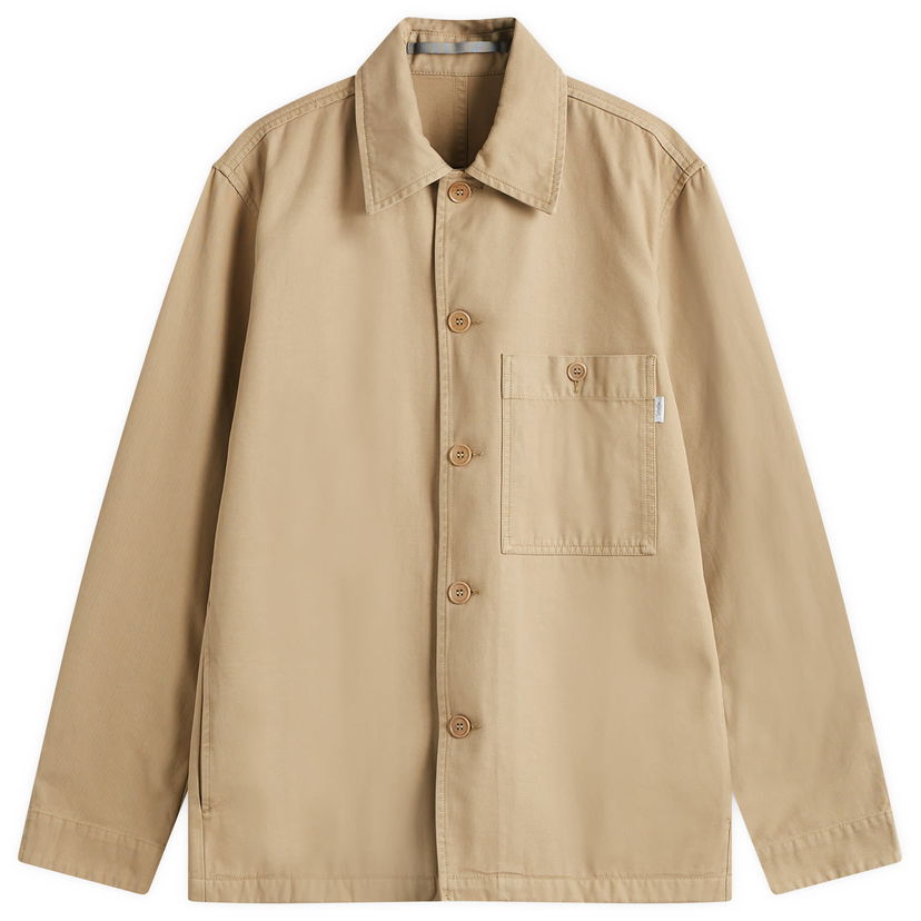 Skjorta NORSE PROJECTS Norse Projects Standard Twill Overshirt Beige | N50-0260-966