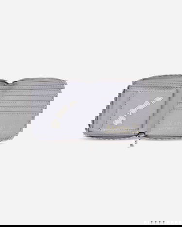 Plånbok KAPITAL Thumb Up Bone Band Zip Wallet Grå | K2503XG523 SILVER, 3