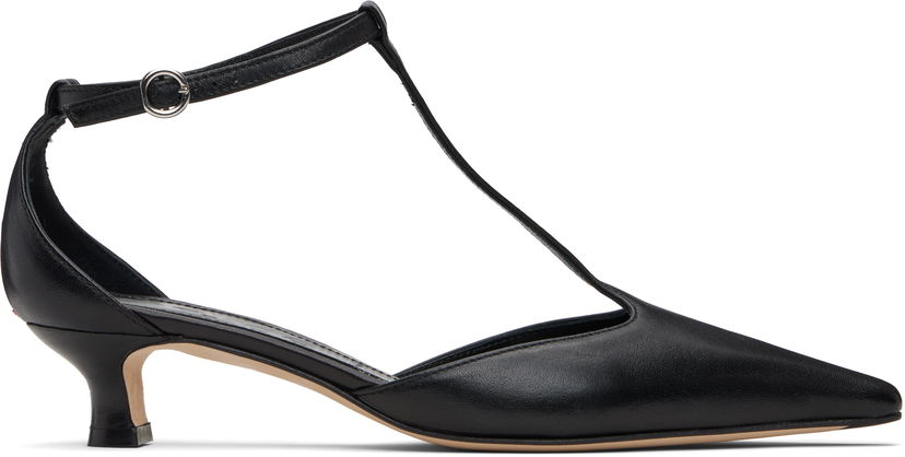 Skovård Aeyde Aeyde Liz T-Bar Kitten Heels Svart | A11-PU0596001001-225