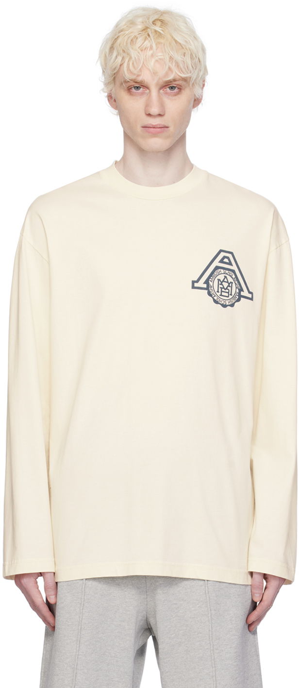 T-shirt Ambush Scholarship T-Shirt Beige | BMAB002S24JER0013145, 0