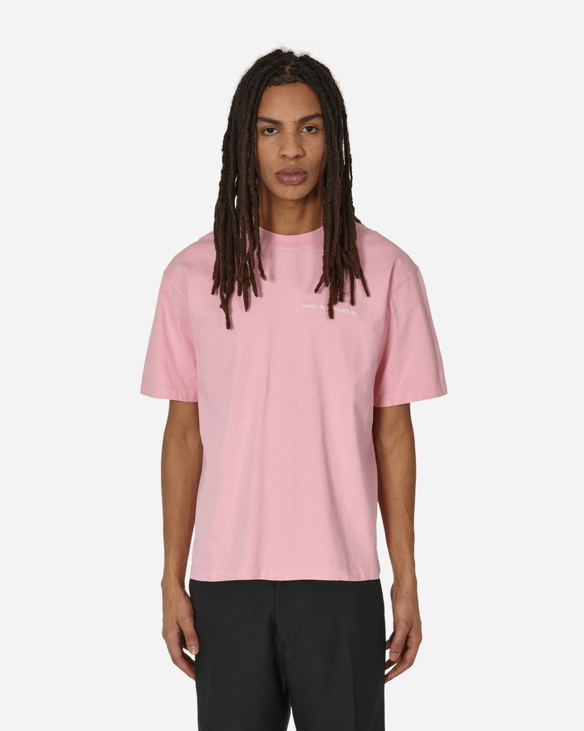 T-shirt Stockholm (Surfboard) Club Embroidered Logo T-Shirt Pink Rosa | U1000042 1
