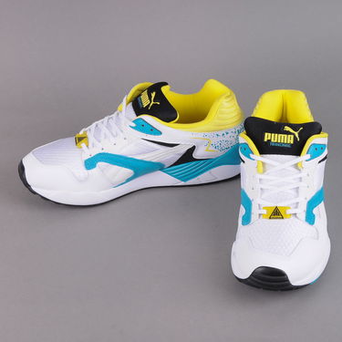 Sneakers och skor Puma Trinomic XS 850 Plus buttercup - fluro yellow CO Vit | 356143 07, 2