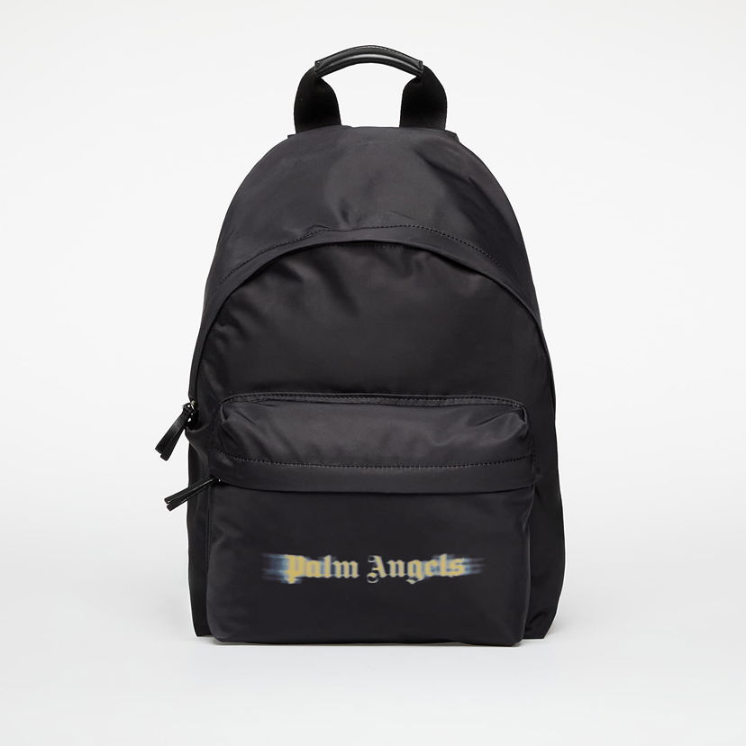 Ryggsäck Palm Angels Palm Angels Blurred Logo Big Backpack Svart | PBNB018F25FAB0011016
