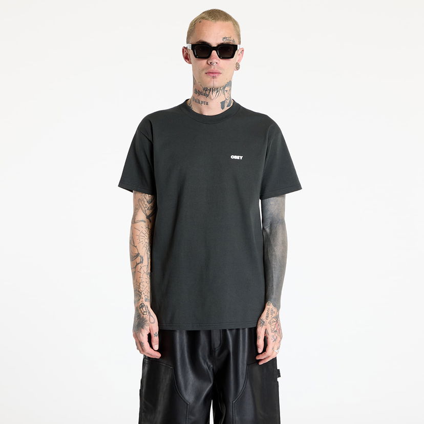 T-shirt OBEY OBEY Visual Studies T-Shirt Svart | 165264136