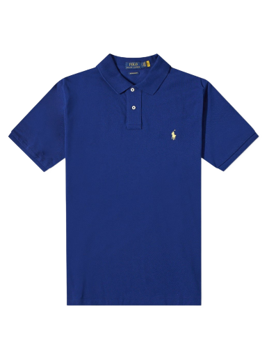 Polotröja Polo by Ralph Lauren Custom Fit Polo Mörkblå | 710782592002