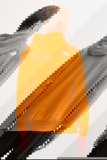 Sweatshirt The North Face Simple Dome Hooded Sweatshirt with Logo Orange | NF0A89FCBRO1, 2