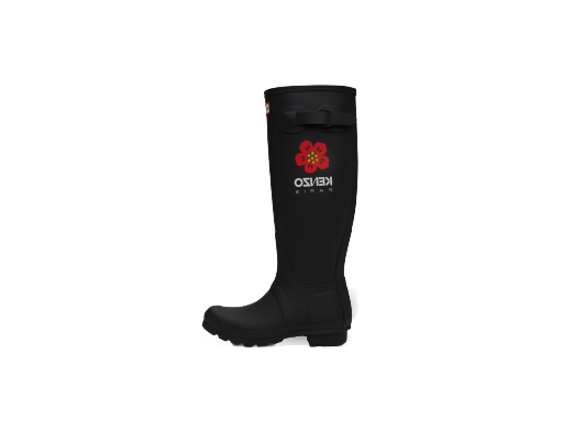 Outdoor KENZO Paris Hunter Edition Wellington Boots "Black" Svart | FD65BT901R91