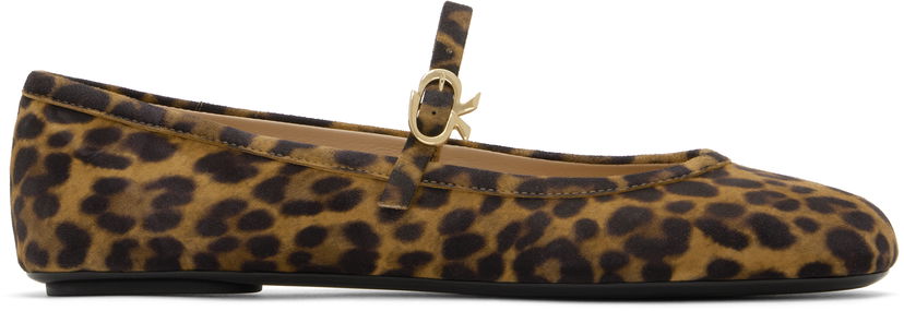 Sneakers och skor Gianvito Rossi Carla Ballerina Flats Brun | G22223-05GOM-CMD
