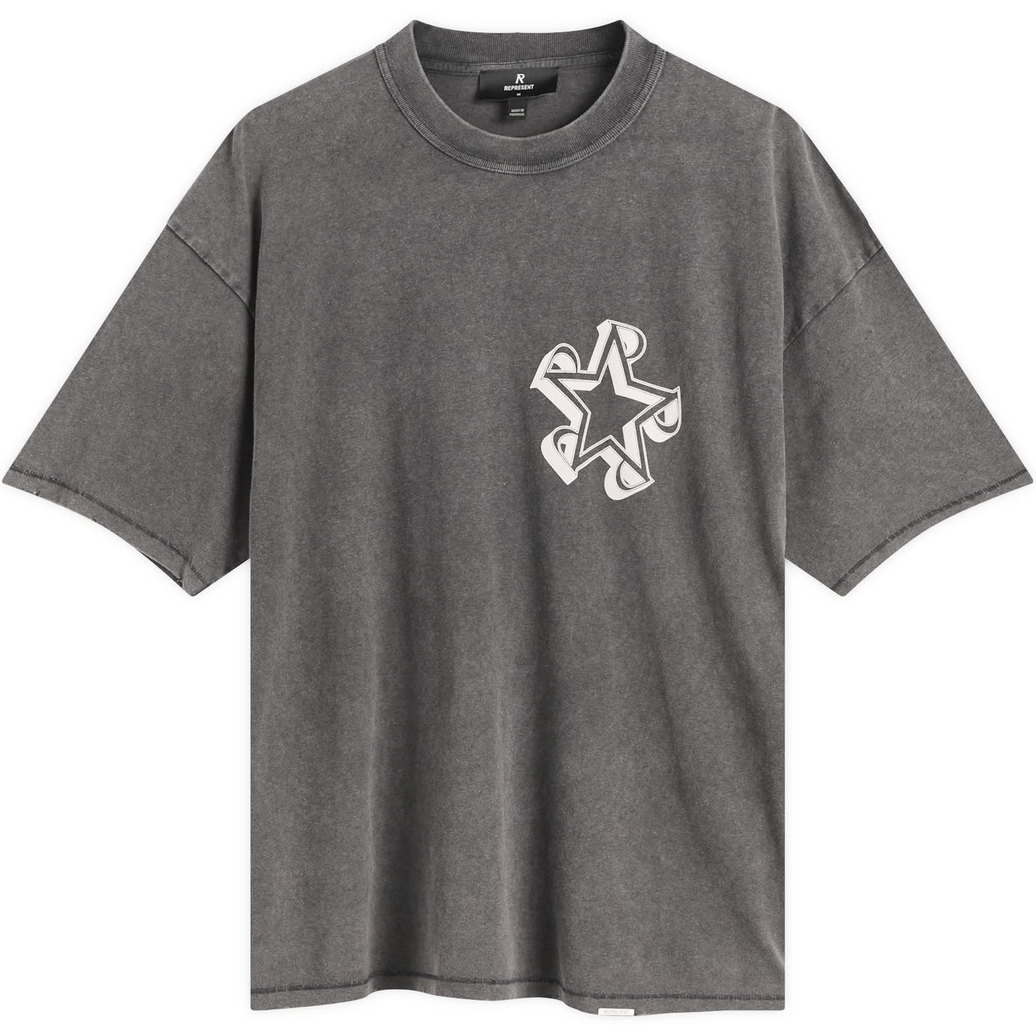 T-shirt Represent Clo Initial Star T-Shirt, Size X-Small Grå | MLM100172-47, 1