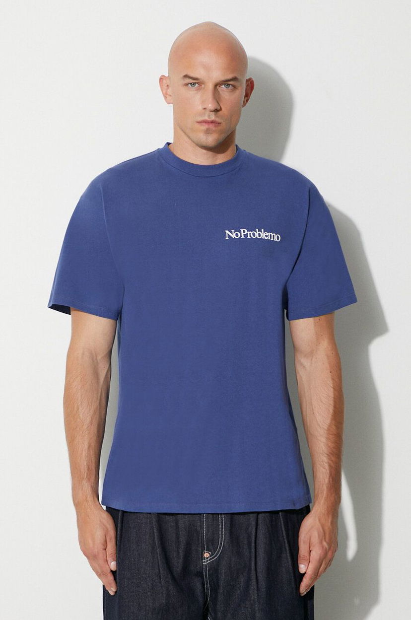 T-shirt Aries T-Shirt Blå | FUAR60009