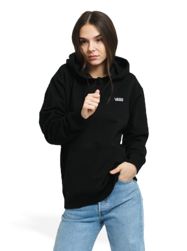 Sweatshirt Vans WM Flying V BF Hoodie Svart | VN0A5AR4BLK1