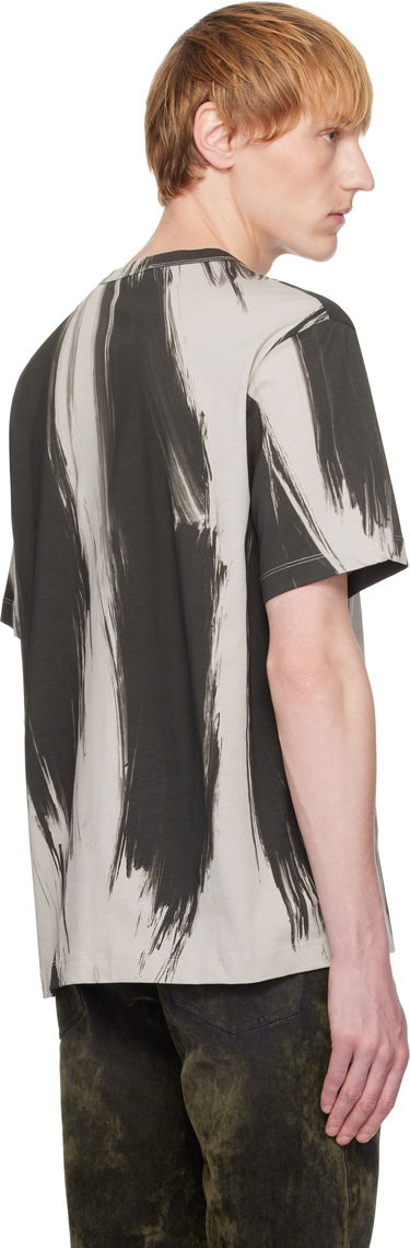 T-shirt Helmut Lang Helmut Lang Feather Print T-Shirt Grå | P02HM505, 2